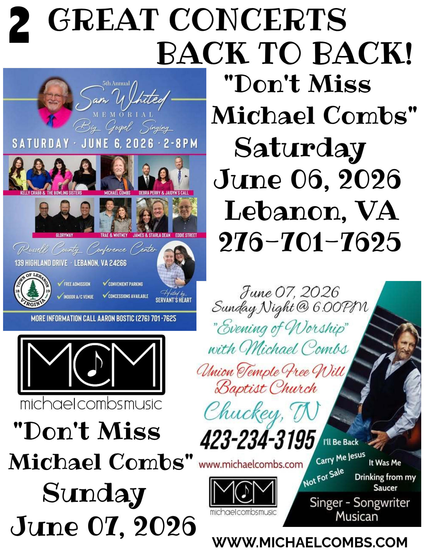 Michael Combs Ministries (@michaelcombsministry) • Facebook