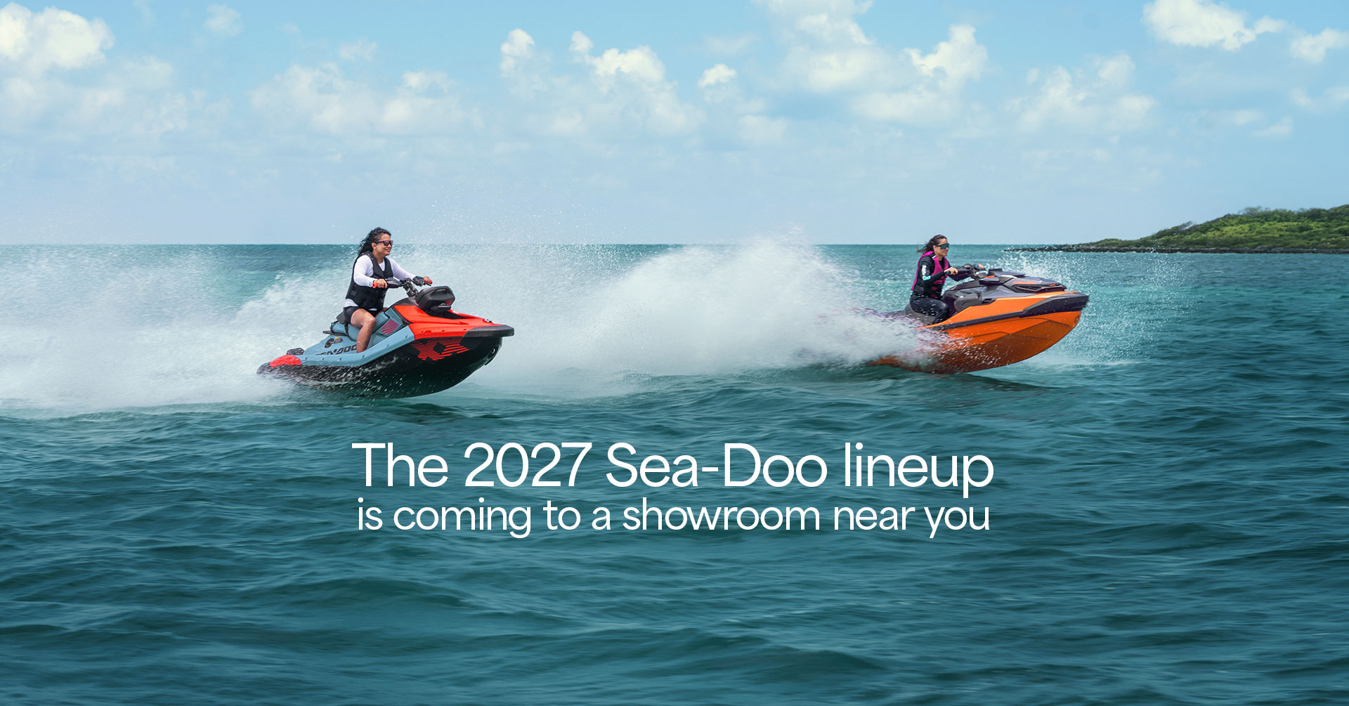 Sea-Doo - 人が片側に乗っても転覆しないほどの抜群の安定性を誇るST3