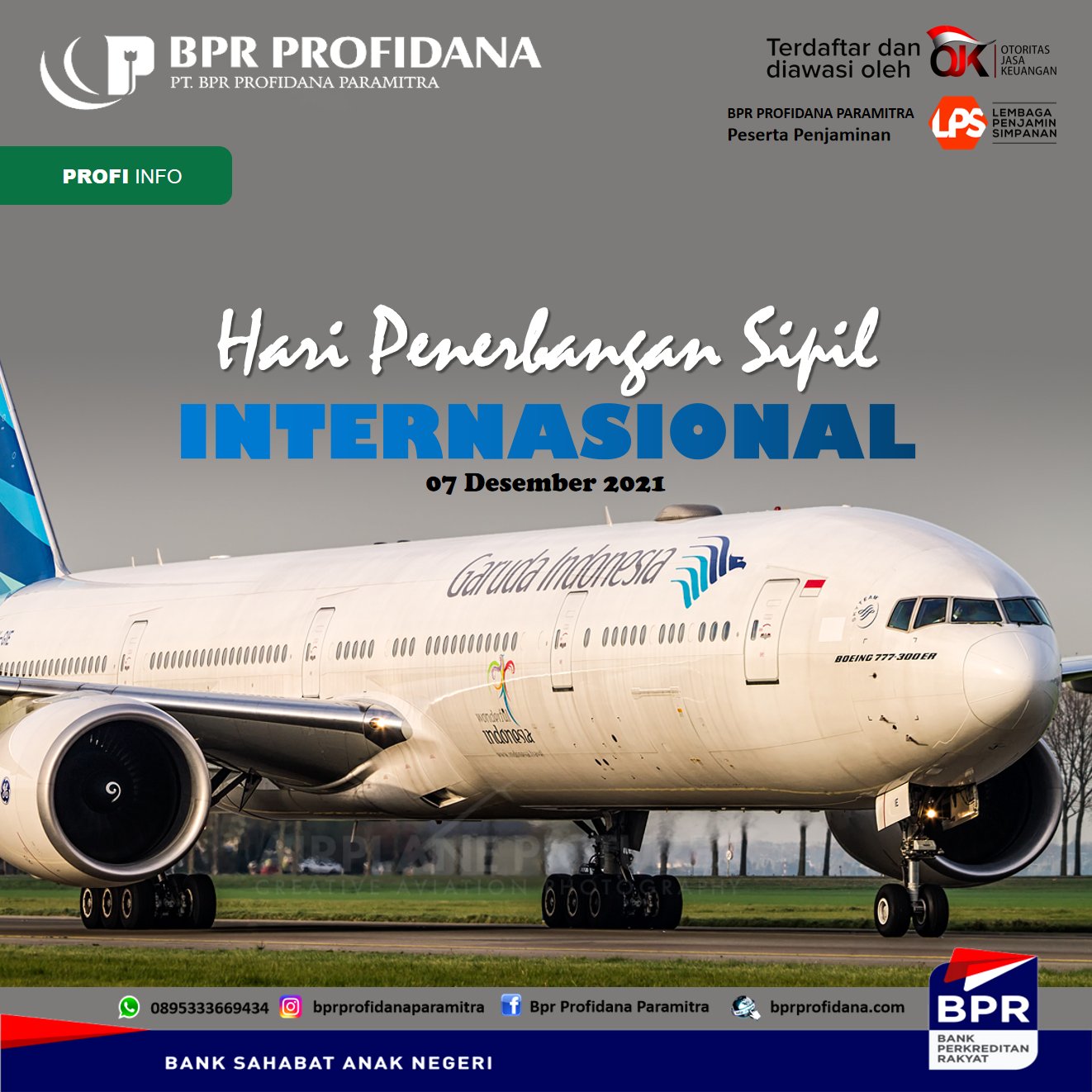 BPR Profidana mengucapkan... - Bpr Profidana Paramitra | Facebook