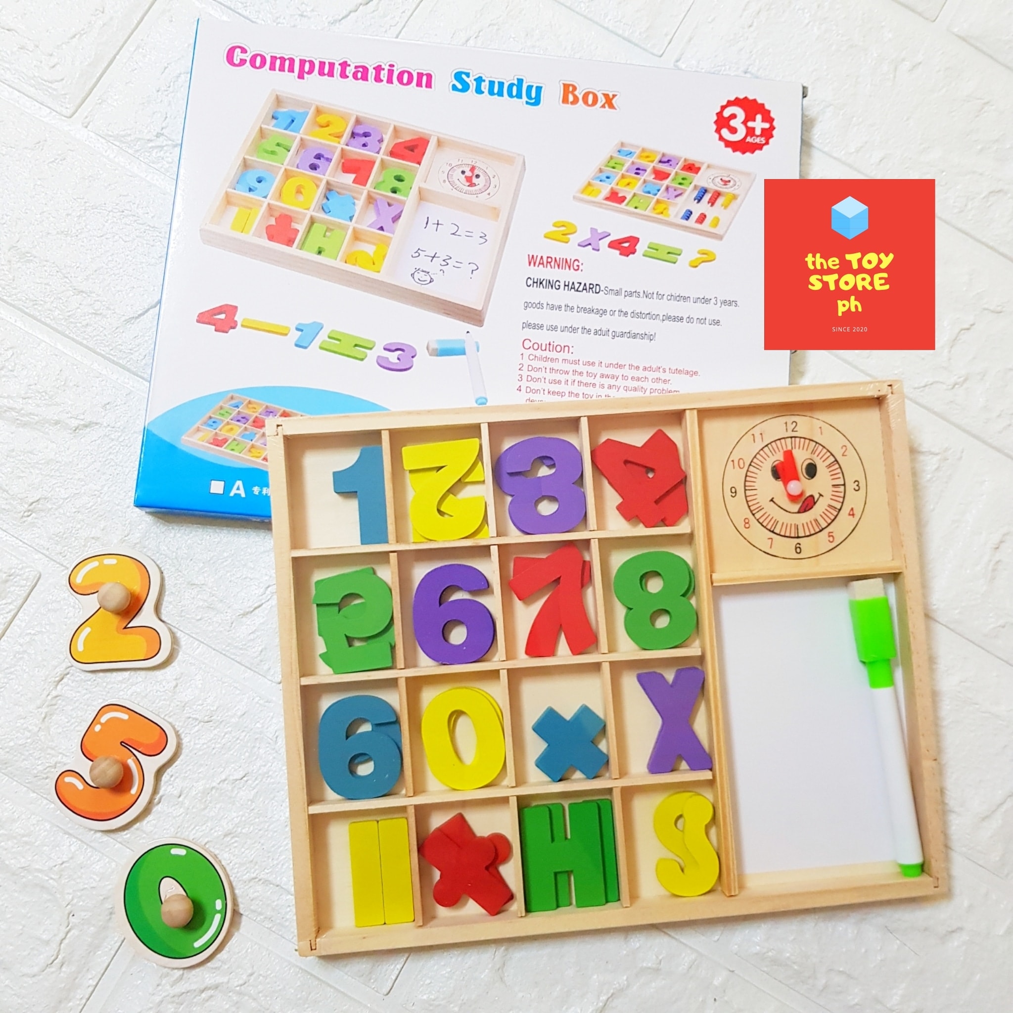 The TOY - . COMPUTATION BOX Benefits: Mathematical operations Clock ...