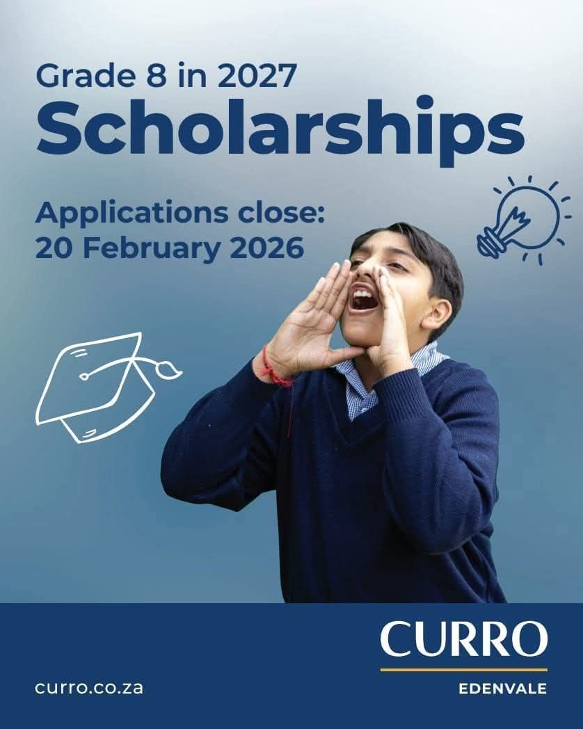 Curro - Our Grade 8 scholarships for 2027 are now open! Assessments ...