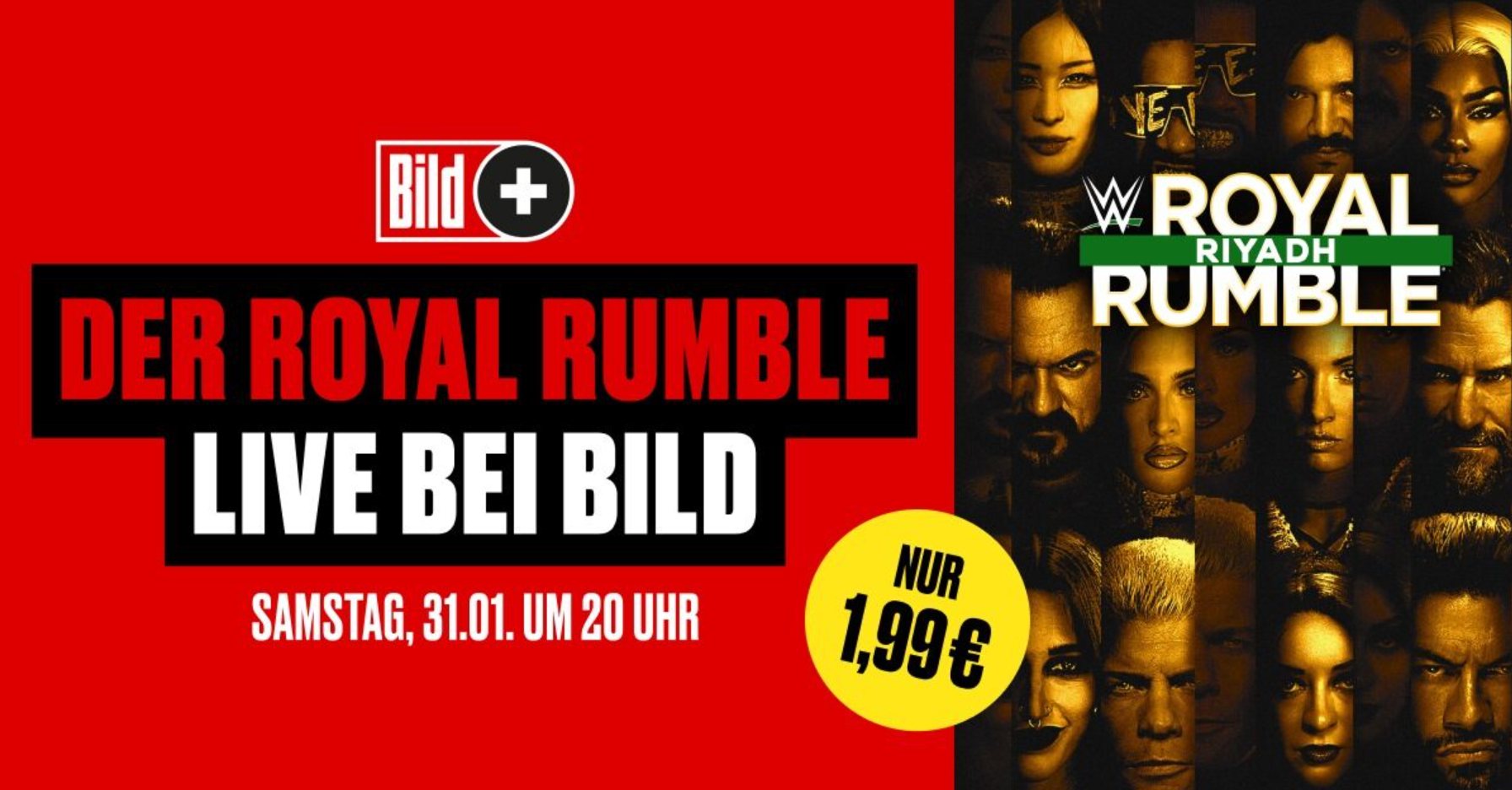 Power-Wrestling - Der Royal Rumble startet heute um 20:00 Uhr - und ...