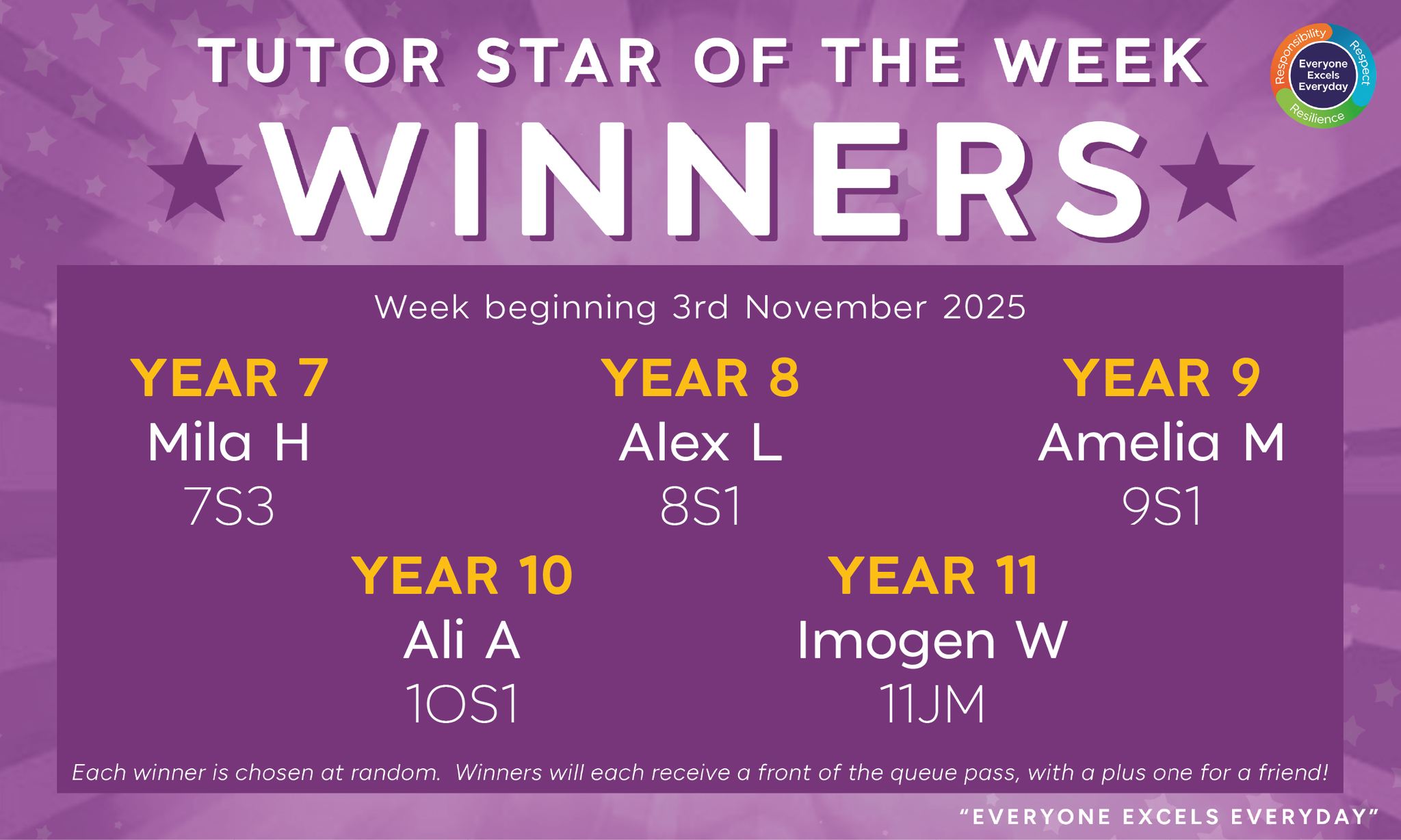 🌟 Congratulations to our star of... - Hollingworth Academy | Facebook