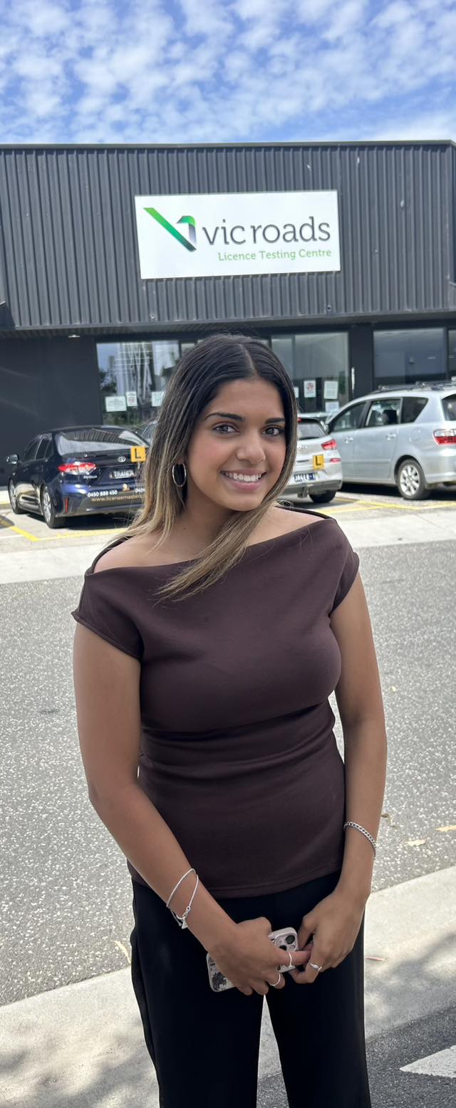 Driving - What a team, Mia!!! You had your sister, sorry I mean your ...