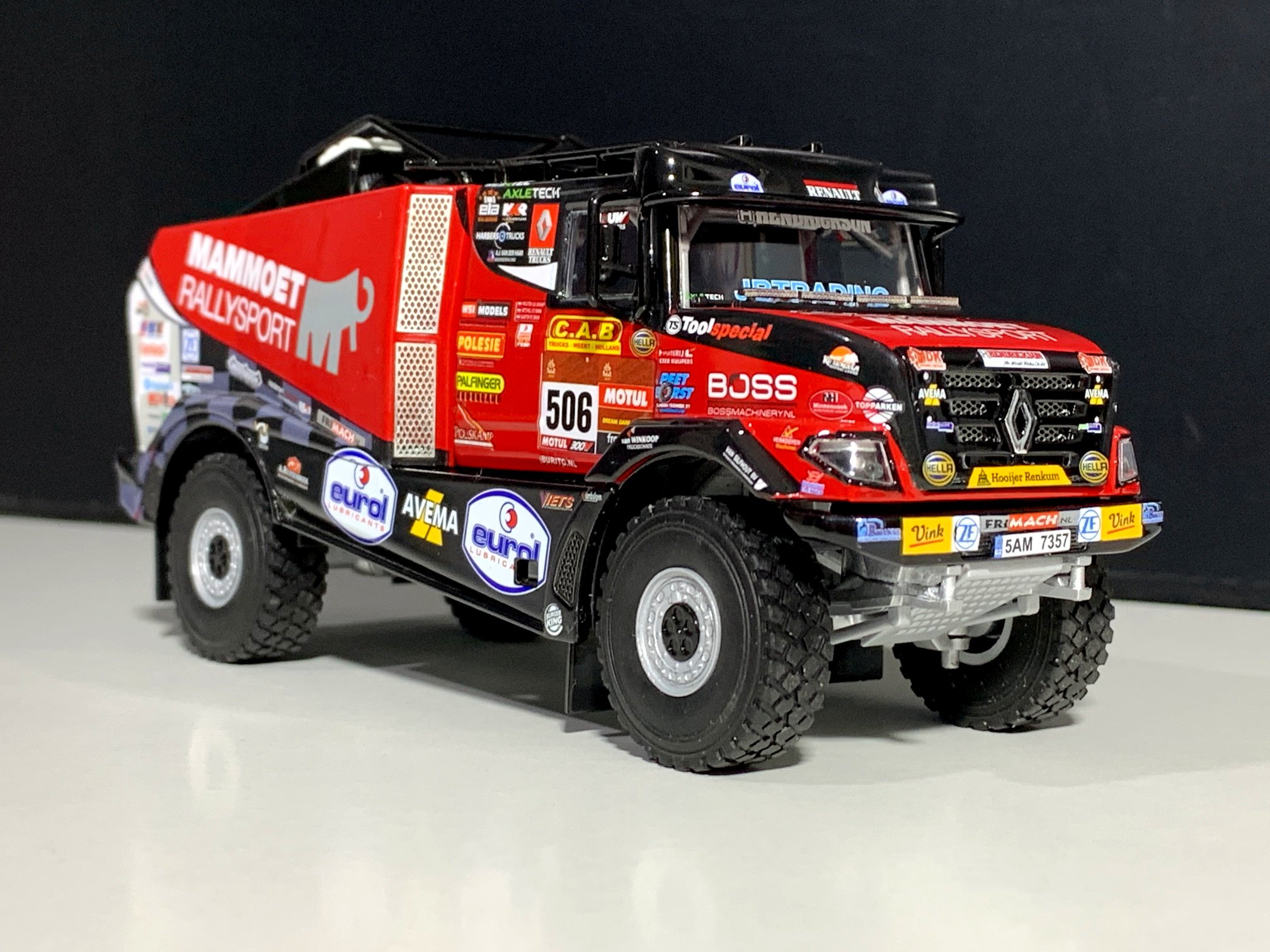 RENAULT MAMMOET WSI MODELS(SHERPA DAKAR RALLY TRUCK 2020)1:50,410250