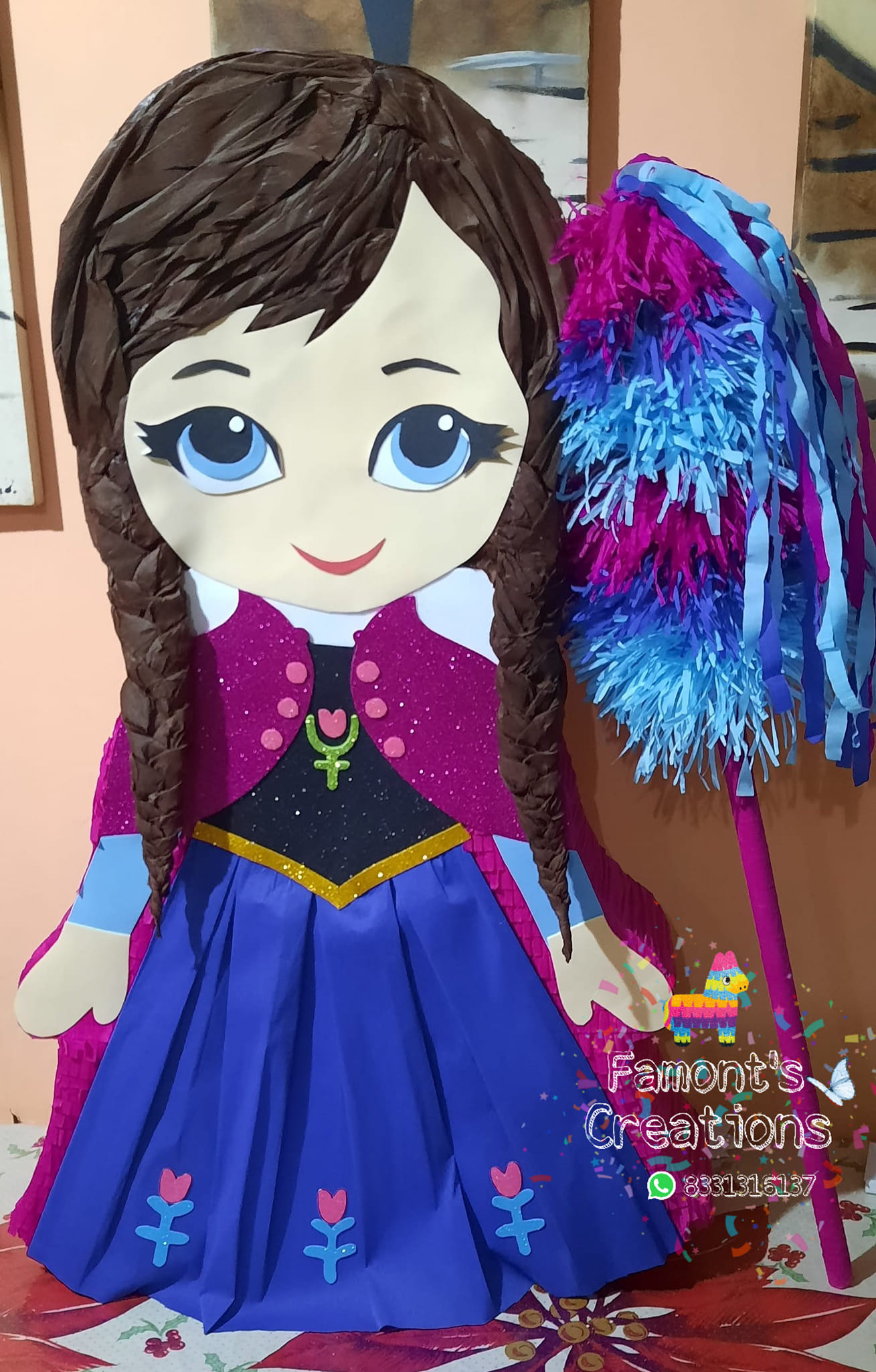 Piñatas Nayfat - Piñata de Anna de Frozen ️