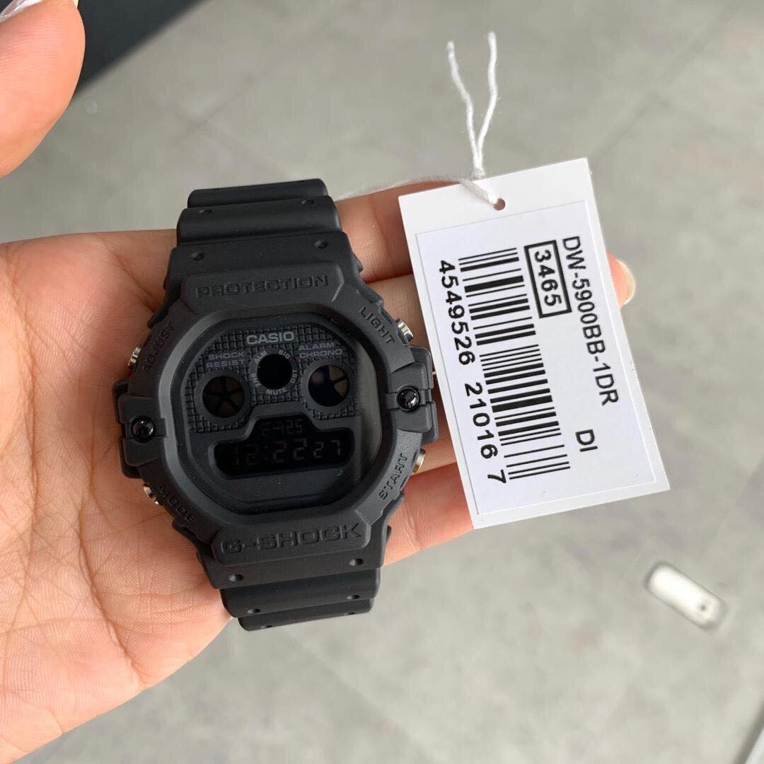 G Shock Dw 5900bb 1 Tapak Kucing Hitam Men S Fashion Watches On Carousell