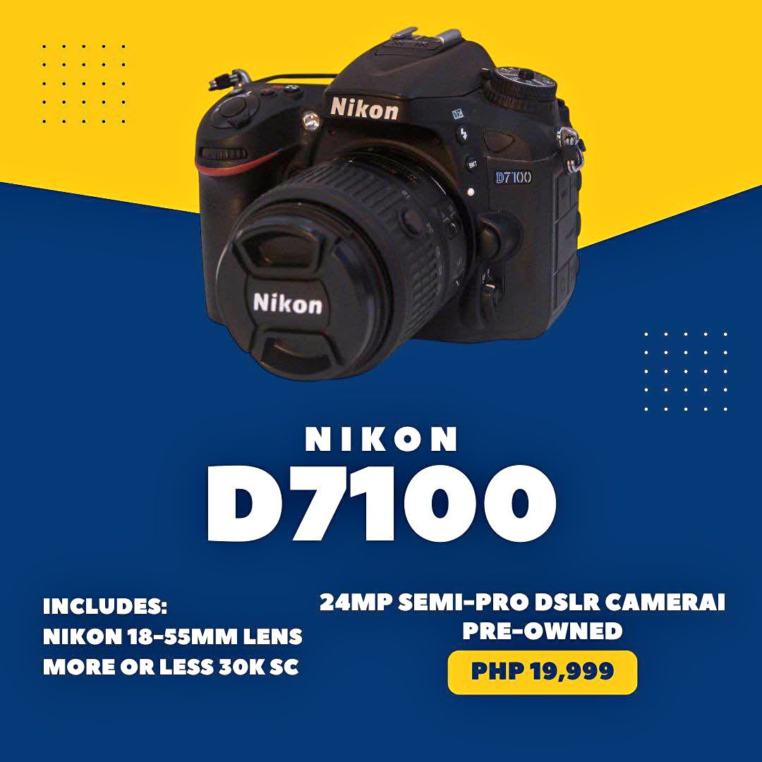 Nikon D7100 Semi Pro DSLR Camera - Cameras - San Mateo, Rizal ...