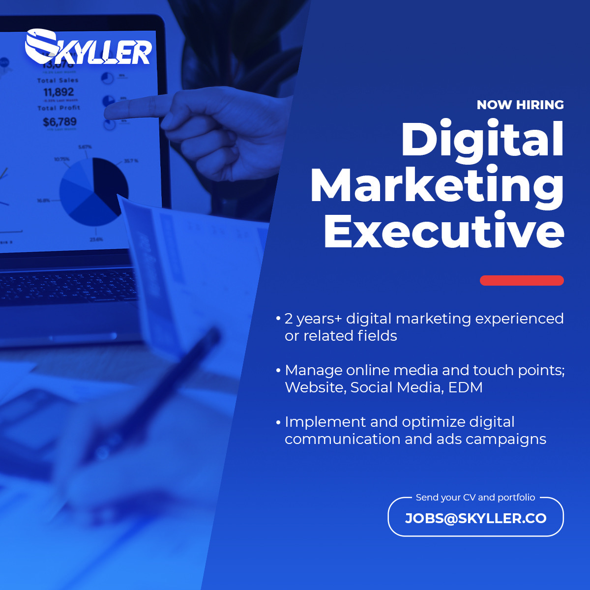 Join our team: คุณกำลังมองหาโอกาสใหม่ๆ... - SKYLLER Solutions