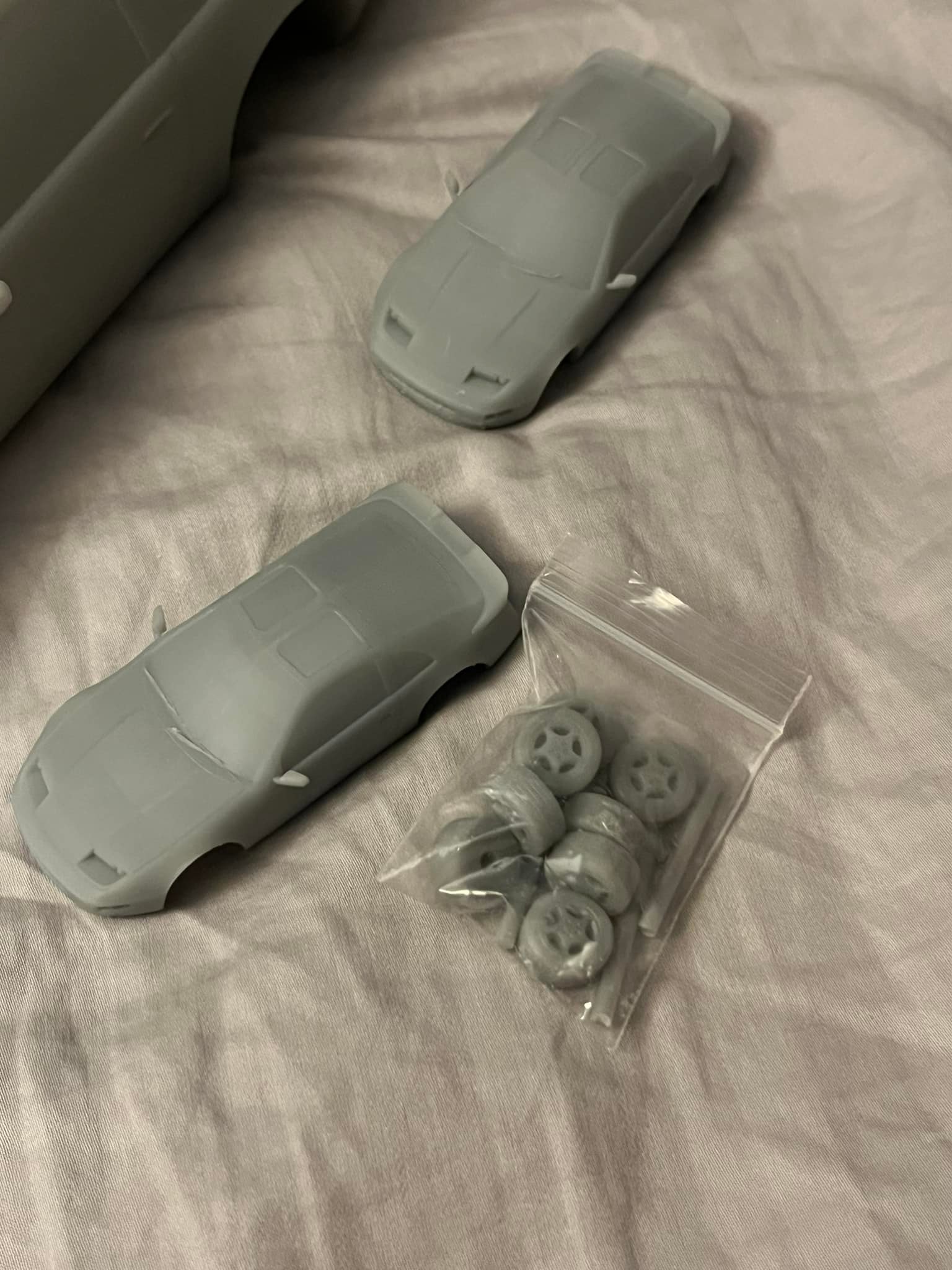 Had a buddy 3d print these 300zx models for me, what do you guys