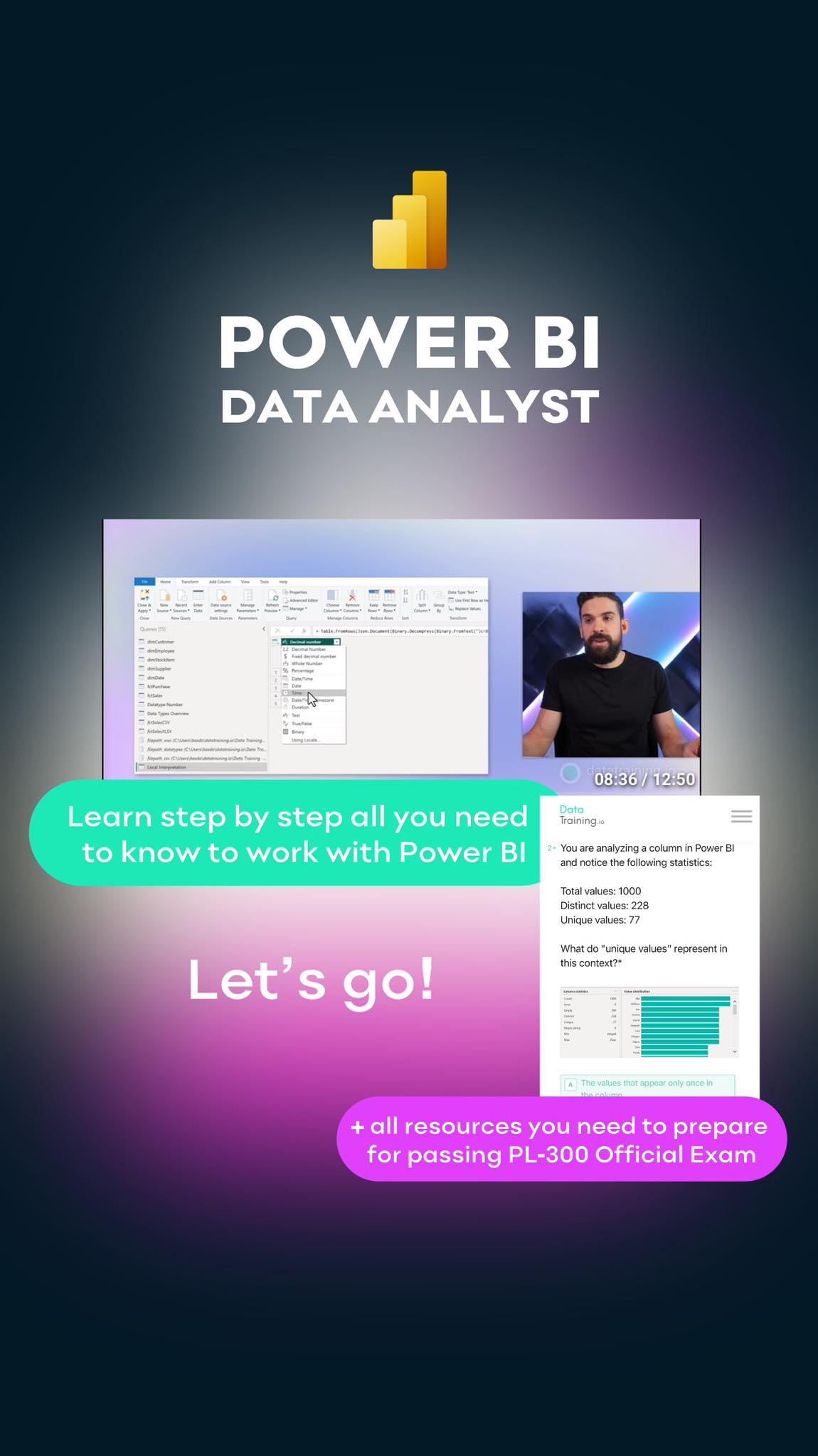 How to Power BI | Fastest way to prepare for PL300 certification | Facebook