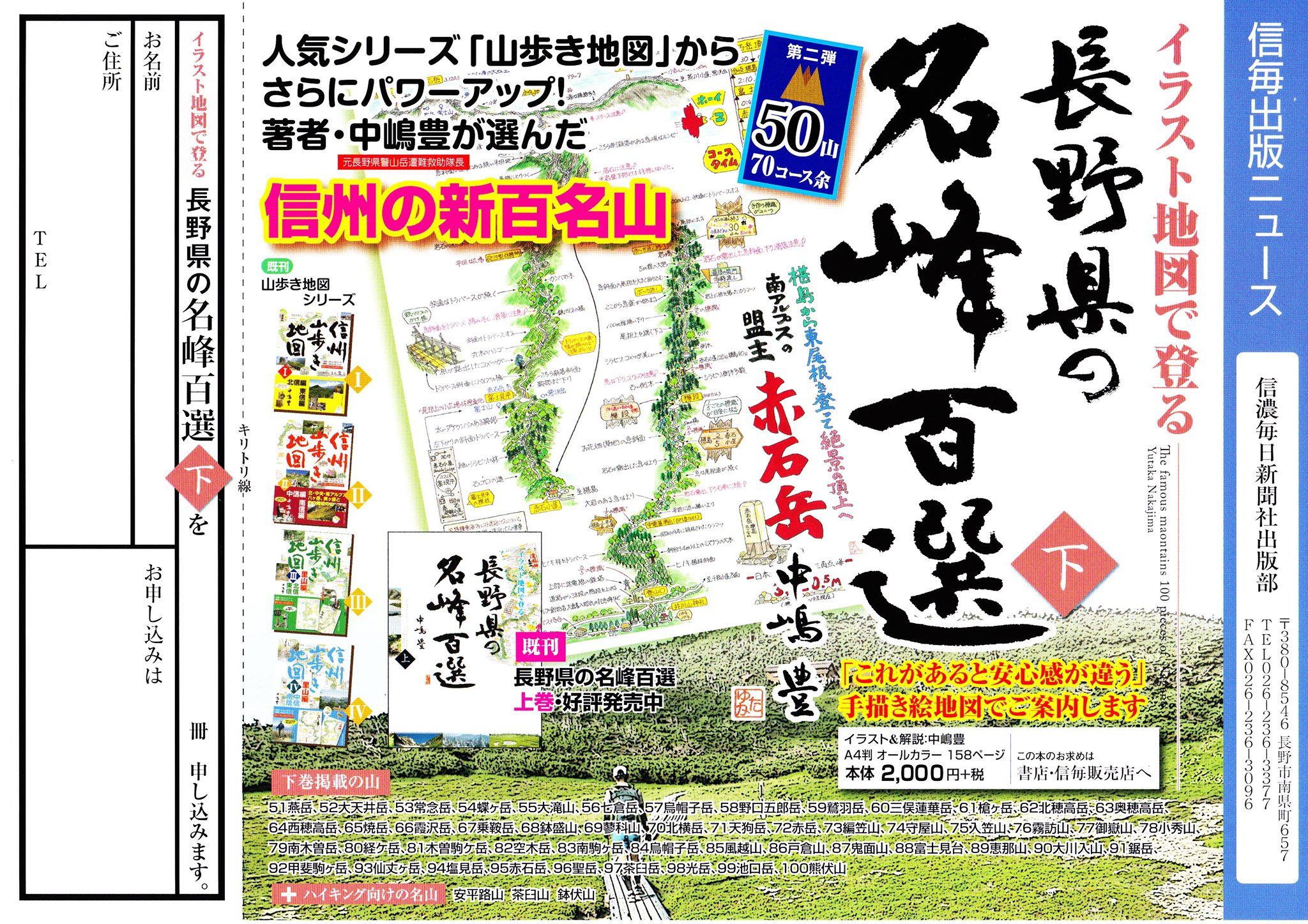 信州山歩き地図 Posts Facebook