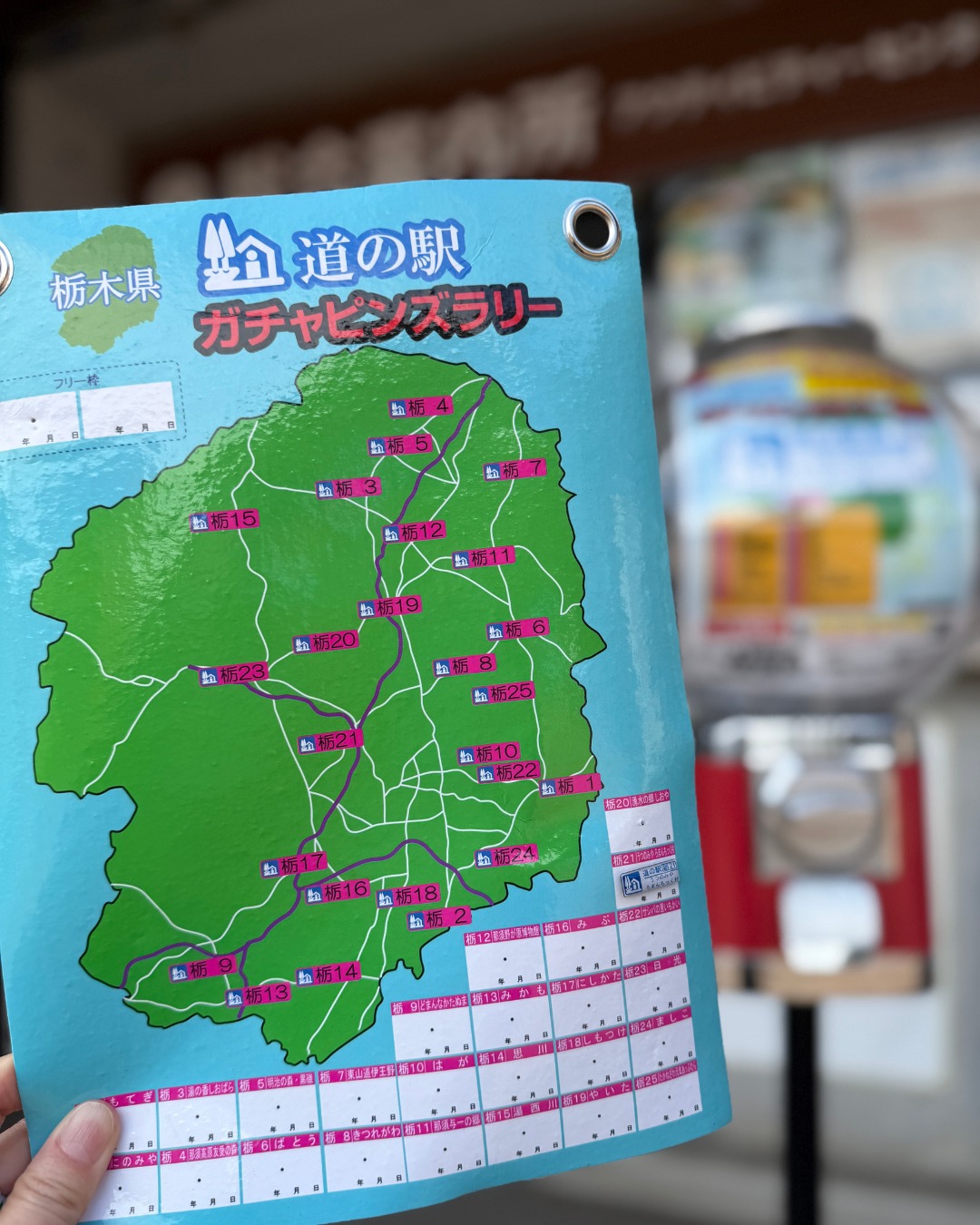 道の駅　栃木県版　ピンズ　コンプリート品 目指せ✨コンプリート！ .*／ 「栃木版道の駅ガチャピンズラリー