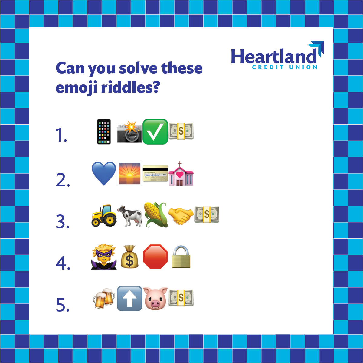 Heartland - It's emoji day! Can you solve these 5 emoji riddles ...