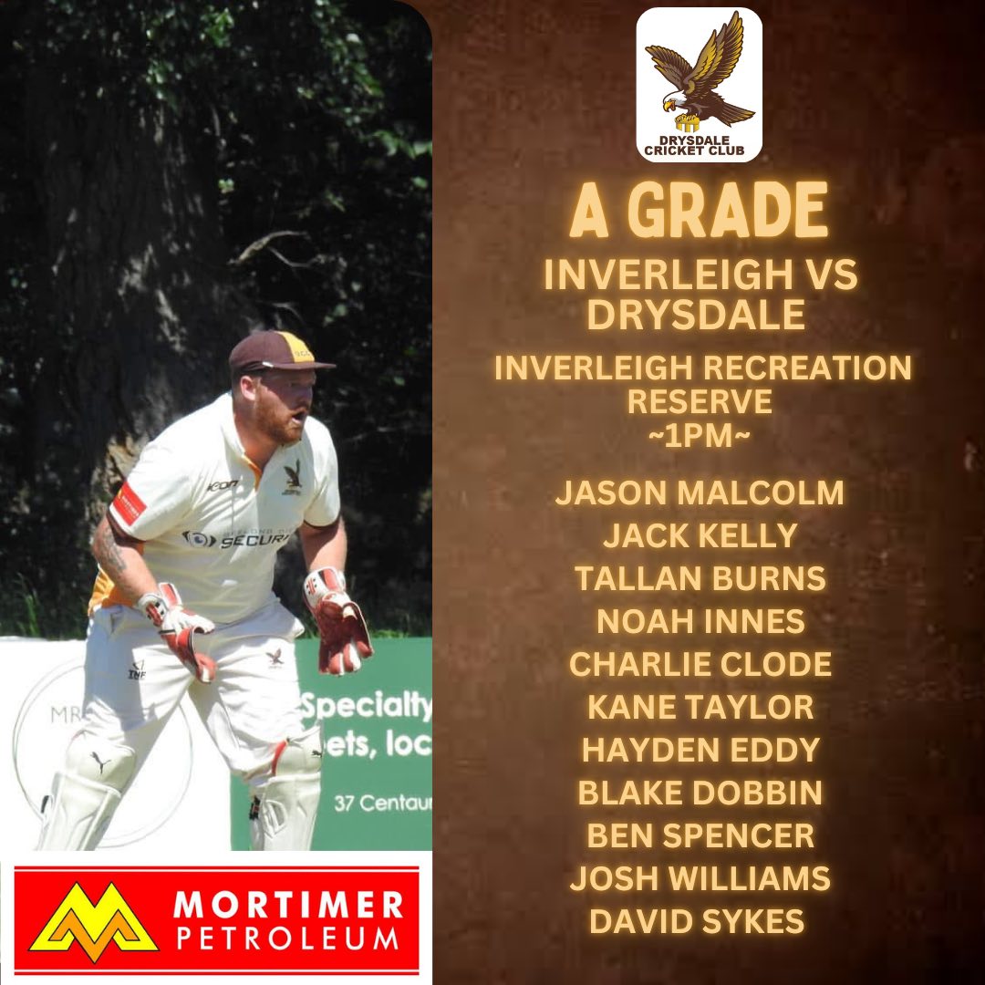Drysdale Cricket Club 25/26... - Drysdale Cricket Club 25/26