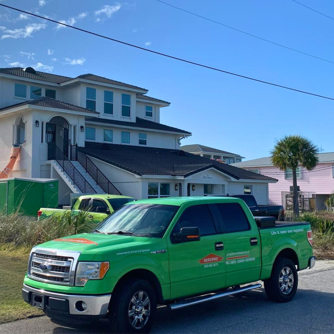 💚 Wood absorbs... - Servpro of Downtown and North Pensacola | Facebook