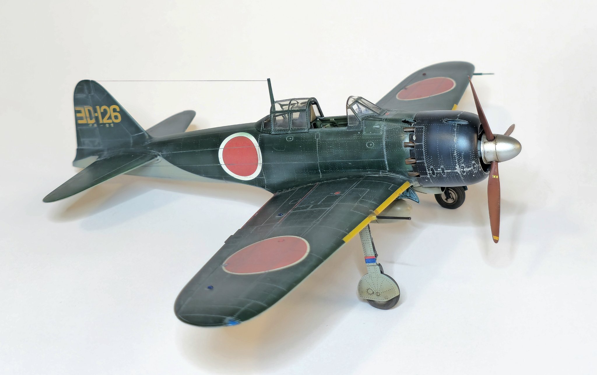 A6M5 Zero Type 52a 1/48! Built by Paolo Portuesi. Marking option