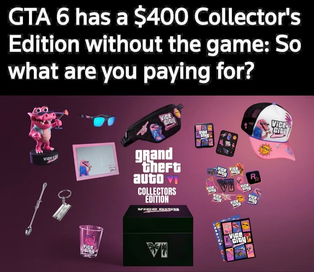 Grand Theft Auto VI Collector's Edition contents and price