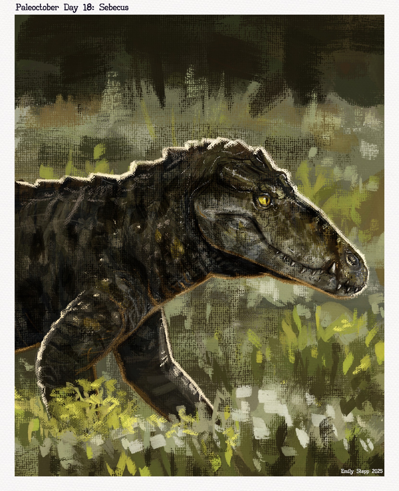 Paleoctober 2025 day 18... - Emily Stepp Illustration | Facebook