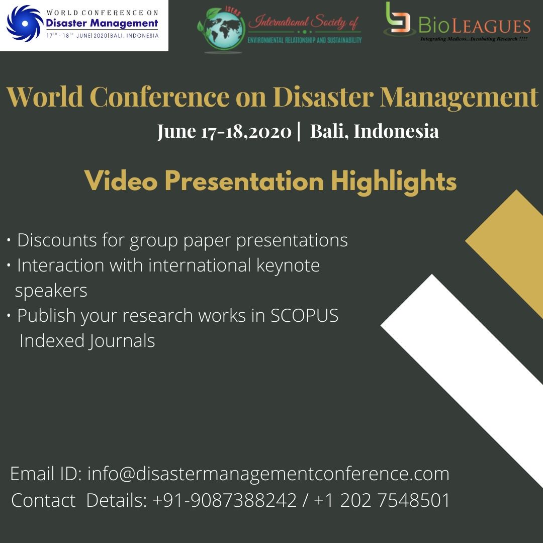 Disaster Management Conference