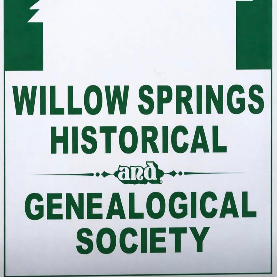 Sinkin... - Willow Springs Historical and Genealogical Society | Facebook