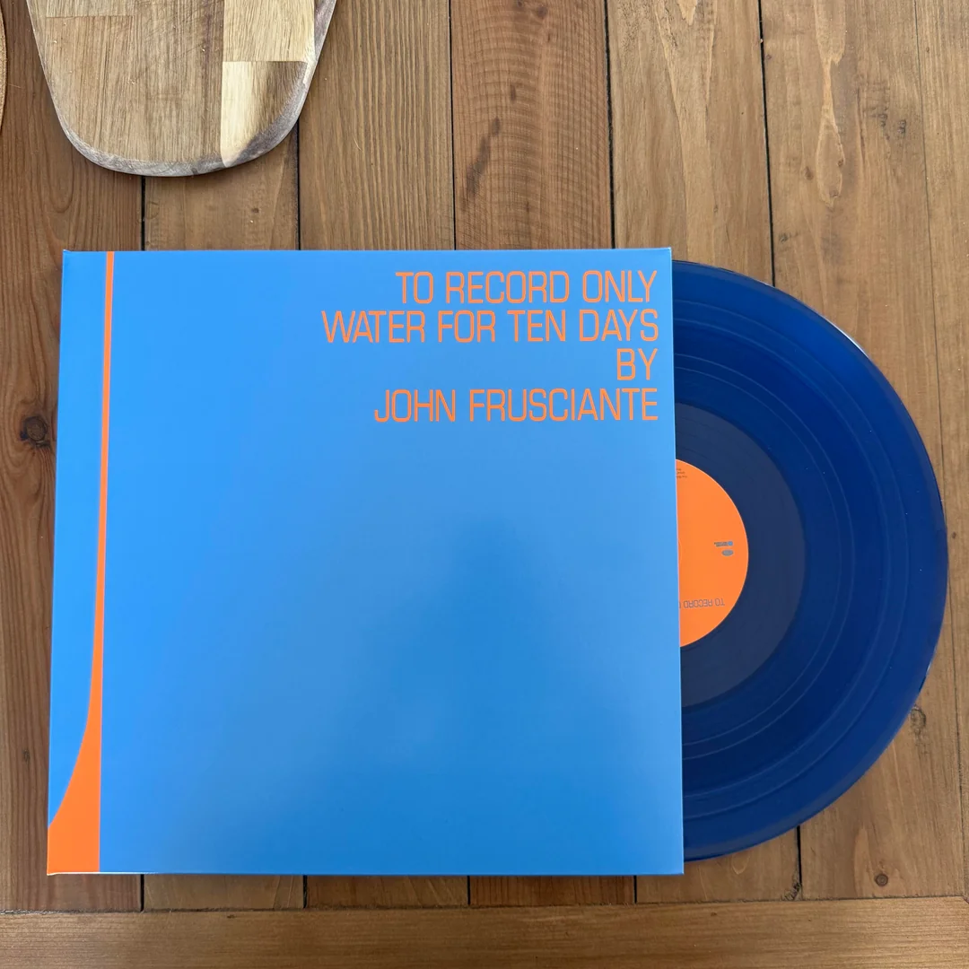 TO RECORD ONLY WATER FOR TEN DAYS VINYL REISSUE The Record Store