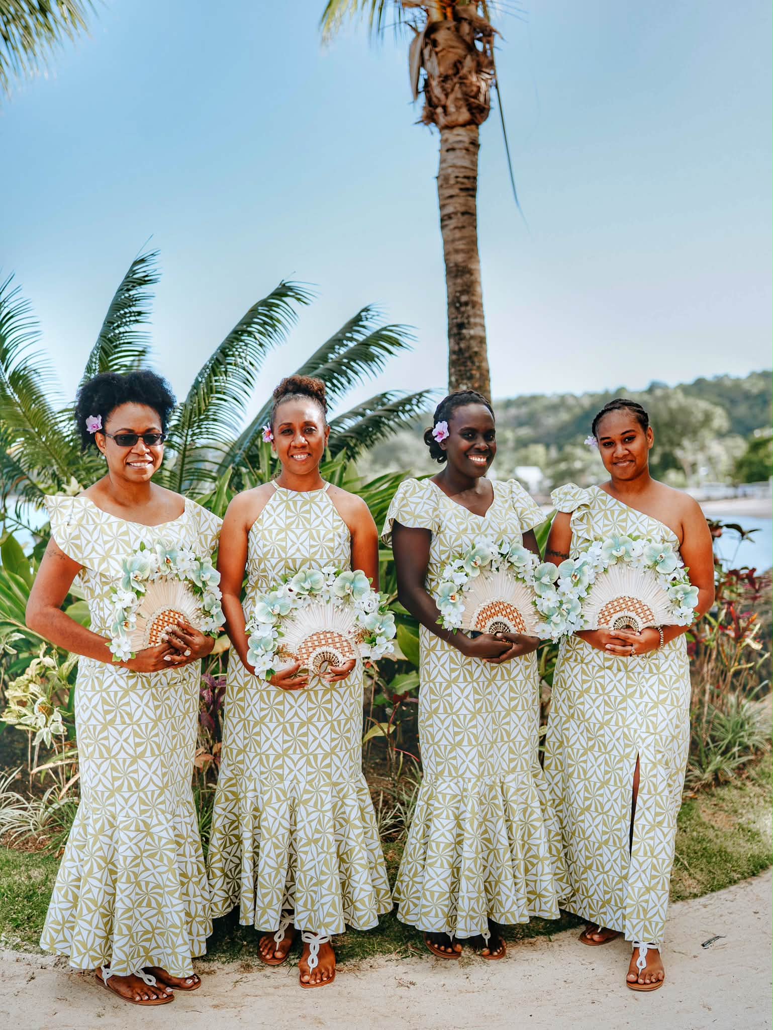 pacific bridesmaid dresses Perfect ❤️ pacific island wedding dresses Leather Dresses Tight - Style:ES01886MG 25.5 Hips N8335