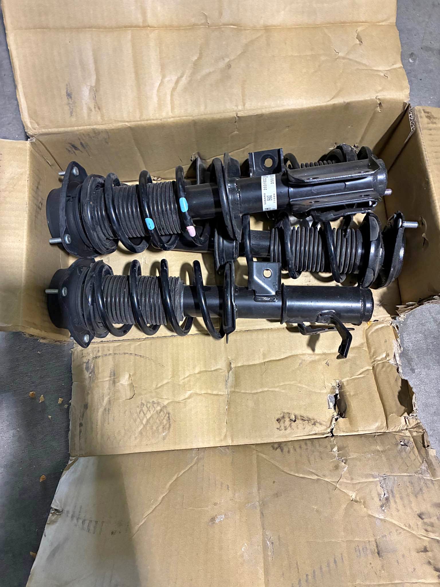 Stock shocks and struts - Car Suspension & Steering - North Washington ...
