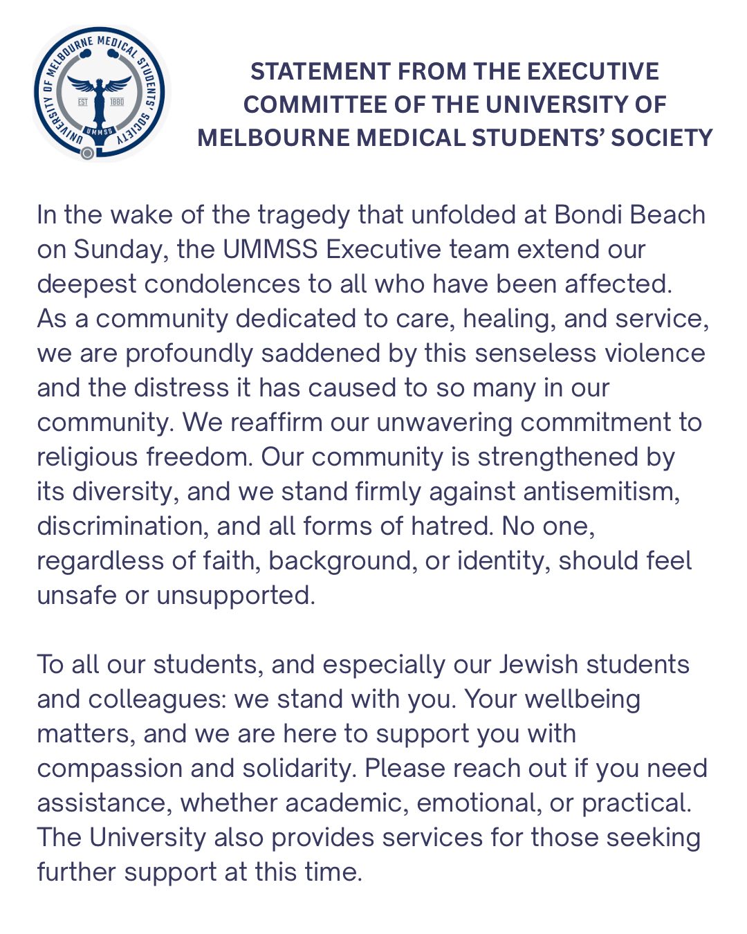 UMMSS - The University of Melbourne Medical Students' Society ...