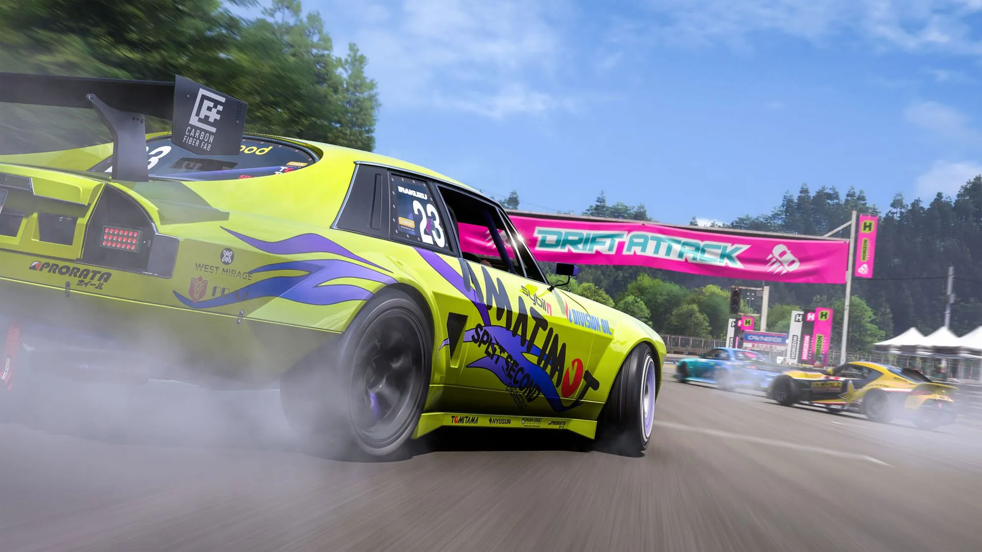 Forza Horizon 6 October 7-Eleven theme and September drift attack
