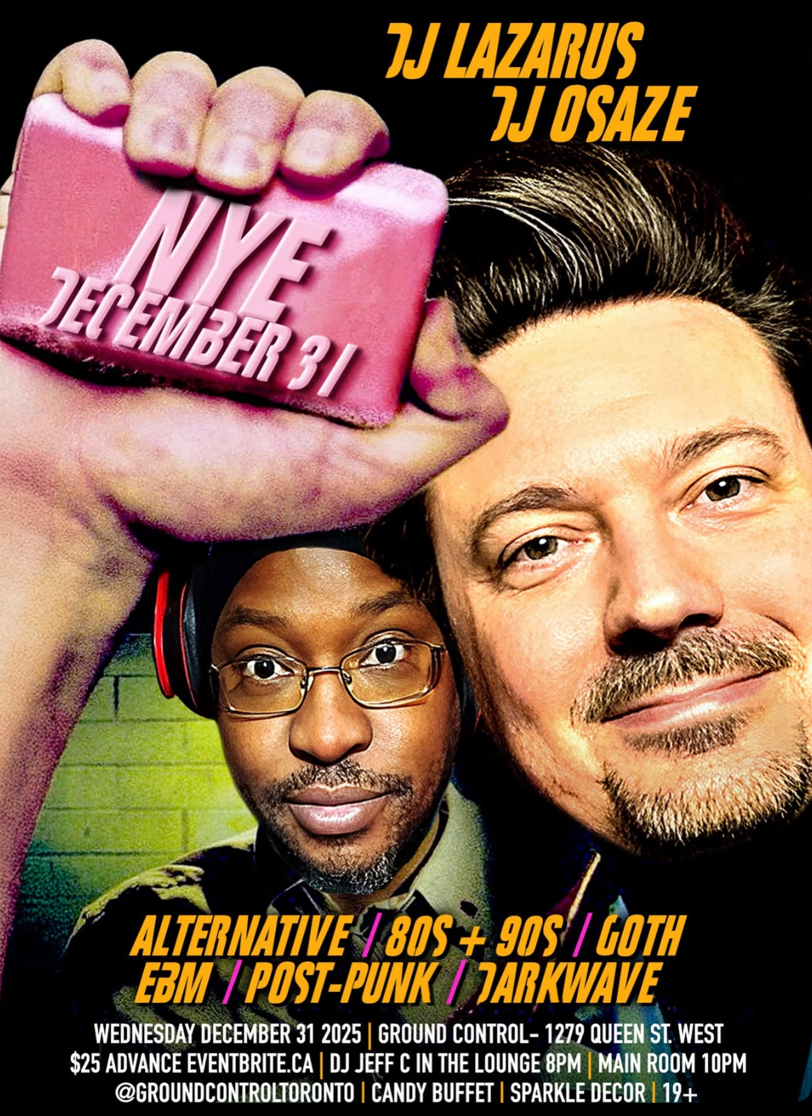 Ground - Wednesday December 31, 2025 - Lazarus & Osaze's New Years Eve ...