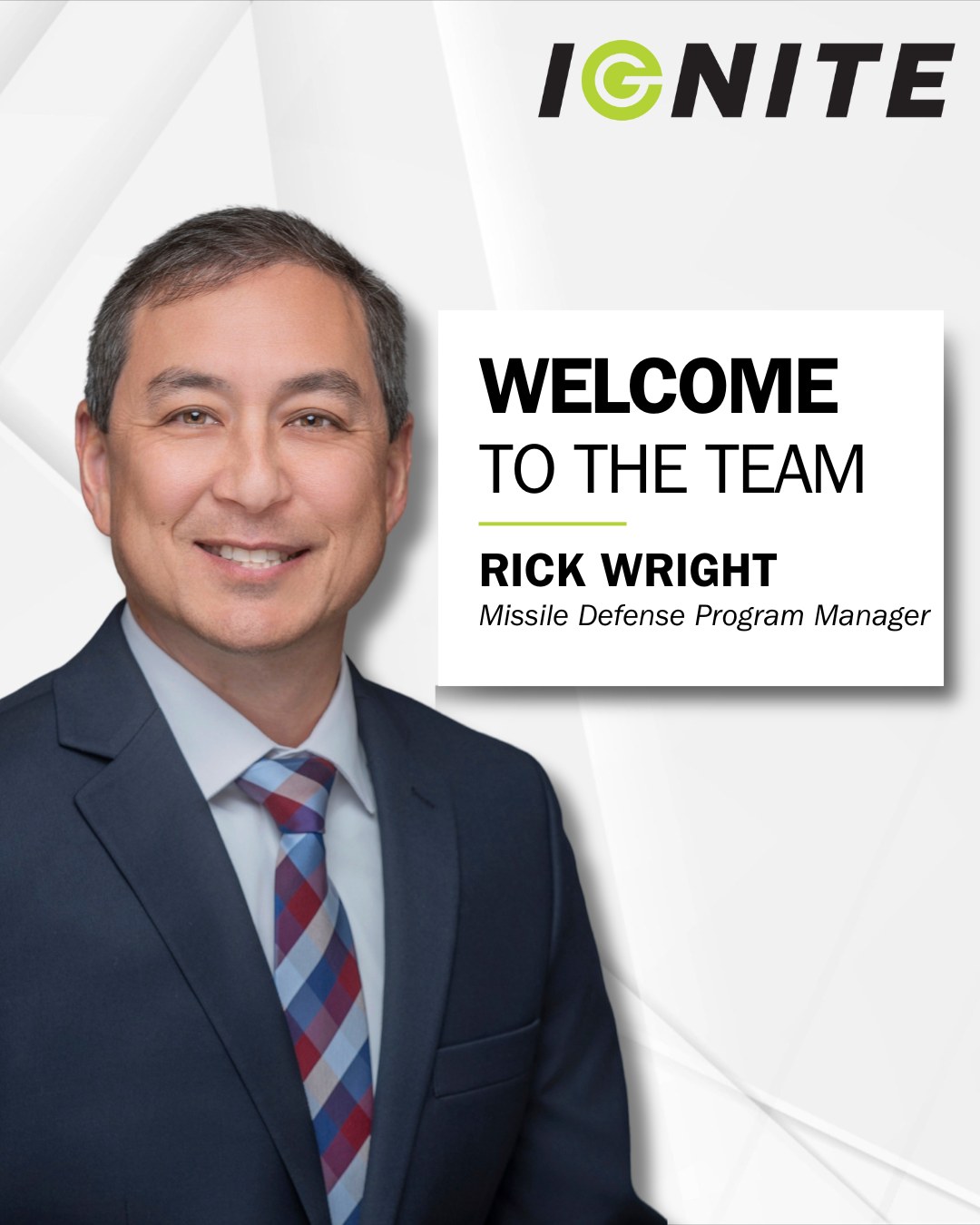 Ignite - Ignite is thrilled to welcome Mr. Rick Wright as a Missile ...