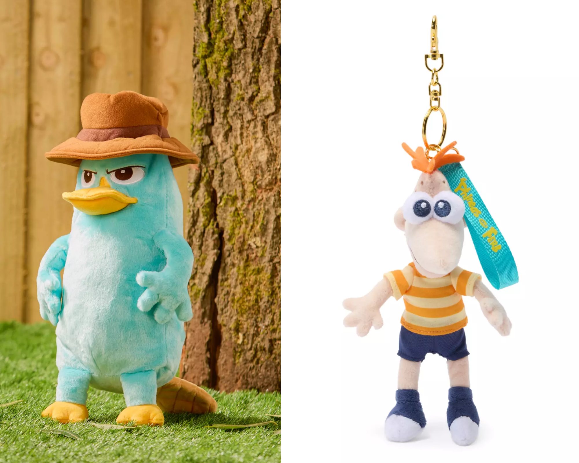 and Phineas 2種セット Ferb アクリルキーホルダー