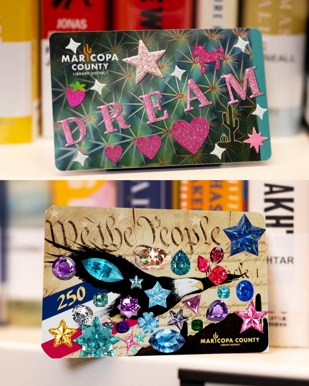 This is not a library card. This is a ✨PERSONALITY ACCESSORY