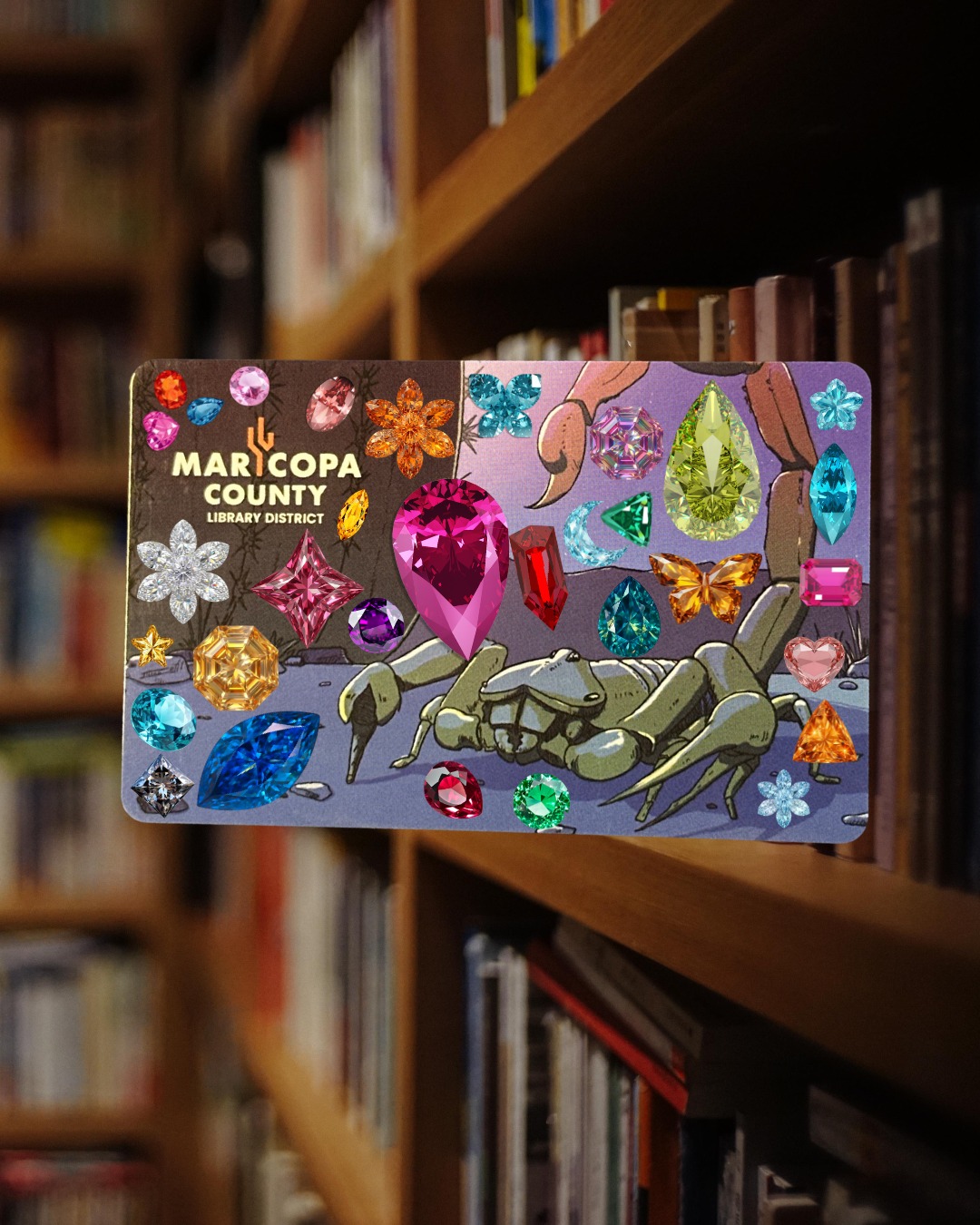 This is not a library card. This is a ✨PERSONALITY ACCESSORY