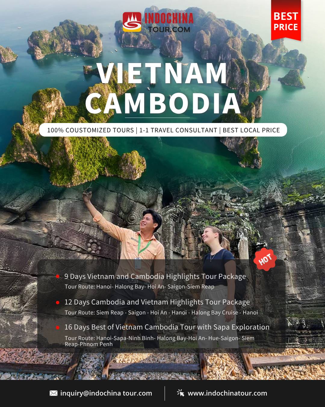 Indochina Tour - The Best of Vietnam & Cambodia –... | Facebook