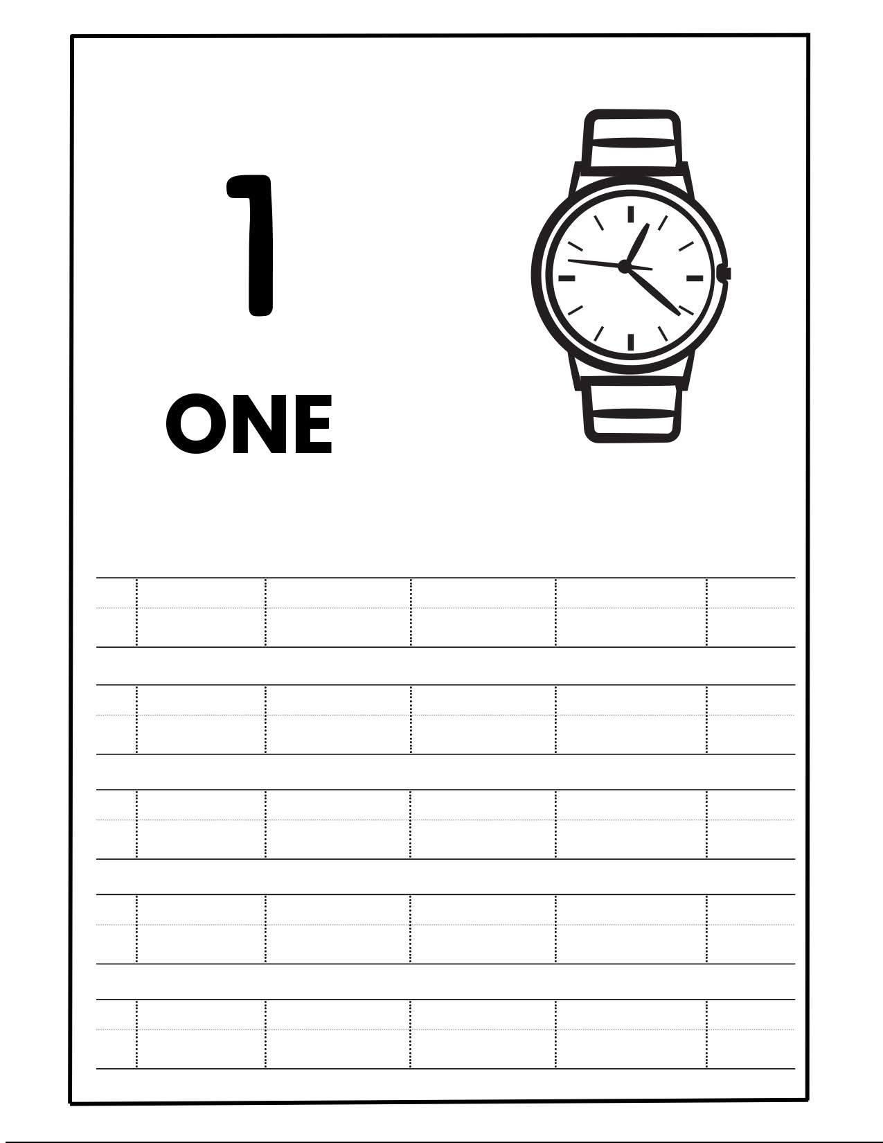 Learn and rock - Number tracing flash cards for kids... | Facebook