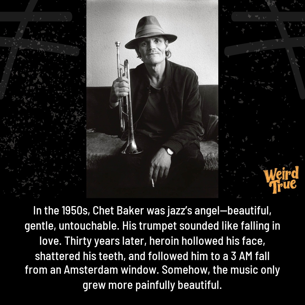 In 1966, Chet Baker was beaten so badly outside a gig in Sausalito