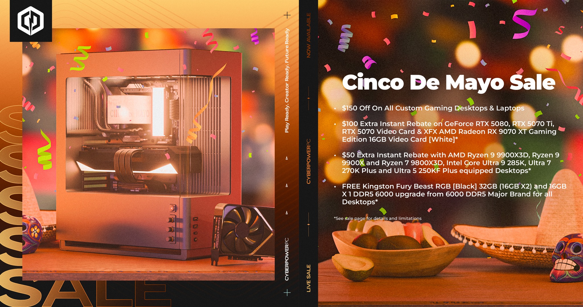 Cinco De Mayo Sale is LIVE 🌮🔥 The deals begins from 5/1 to 5/5