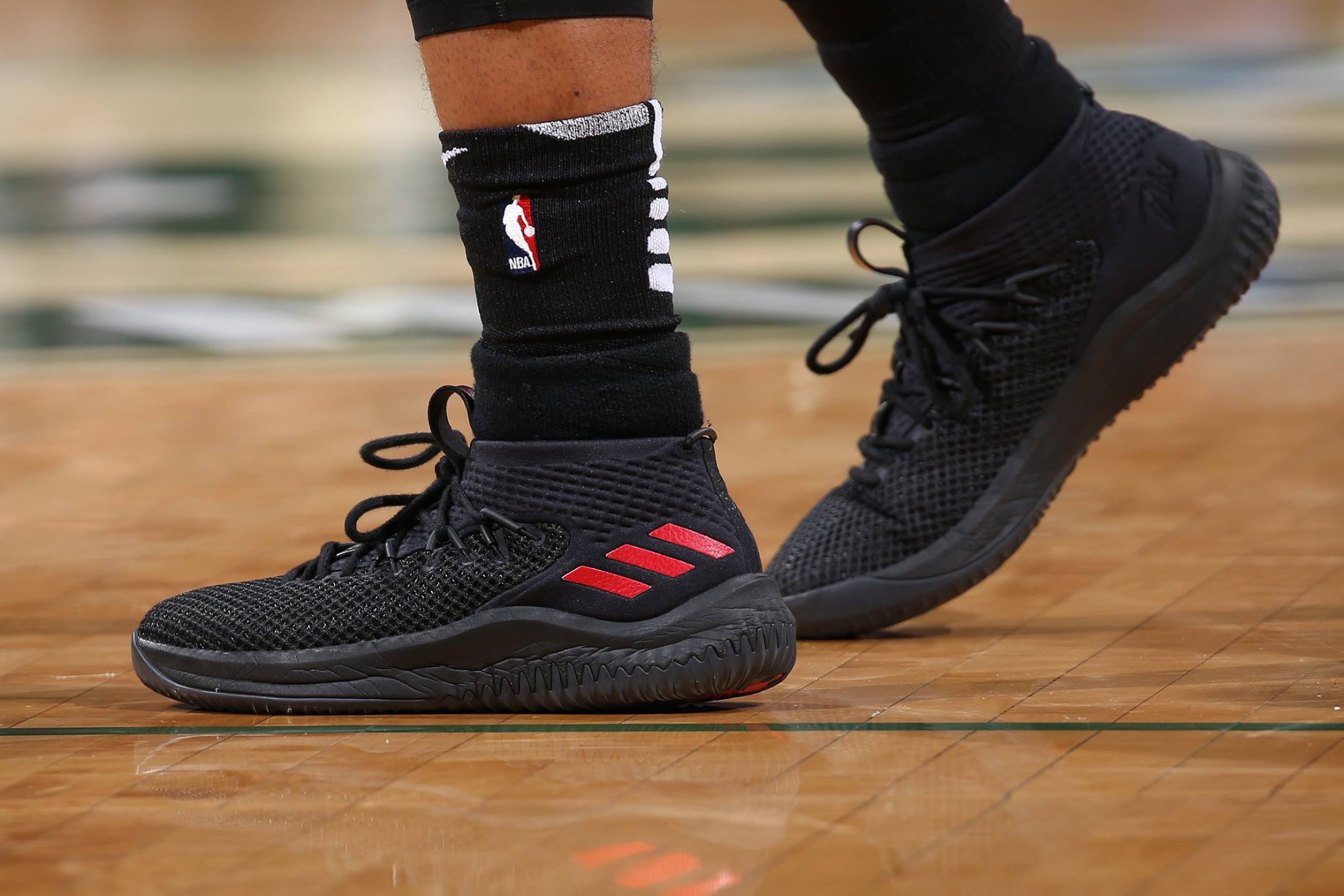 Damian Lillard putting in off-season work in the adidas Dame 4