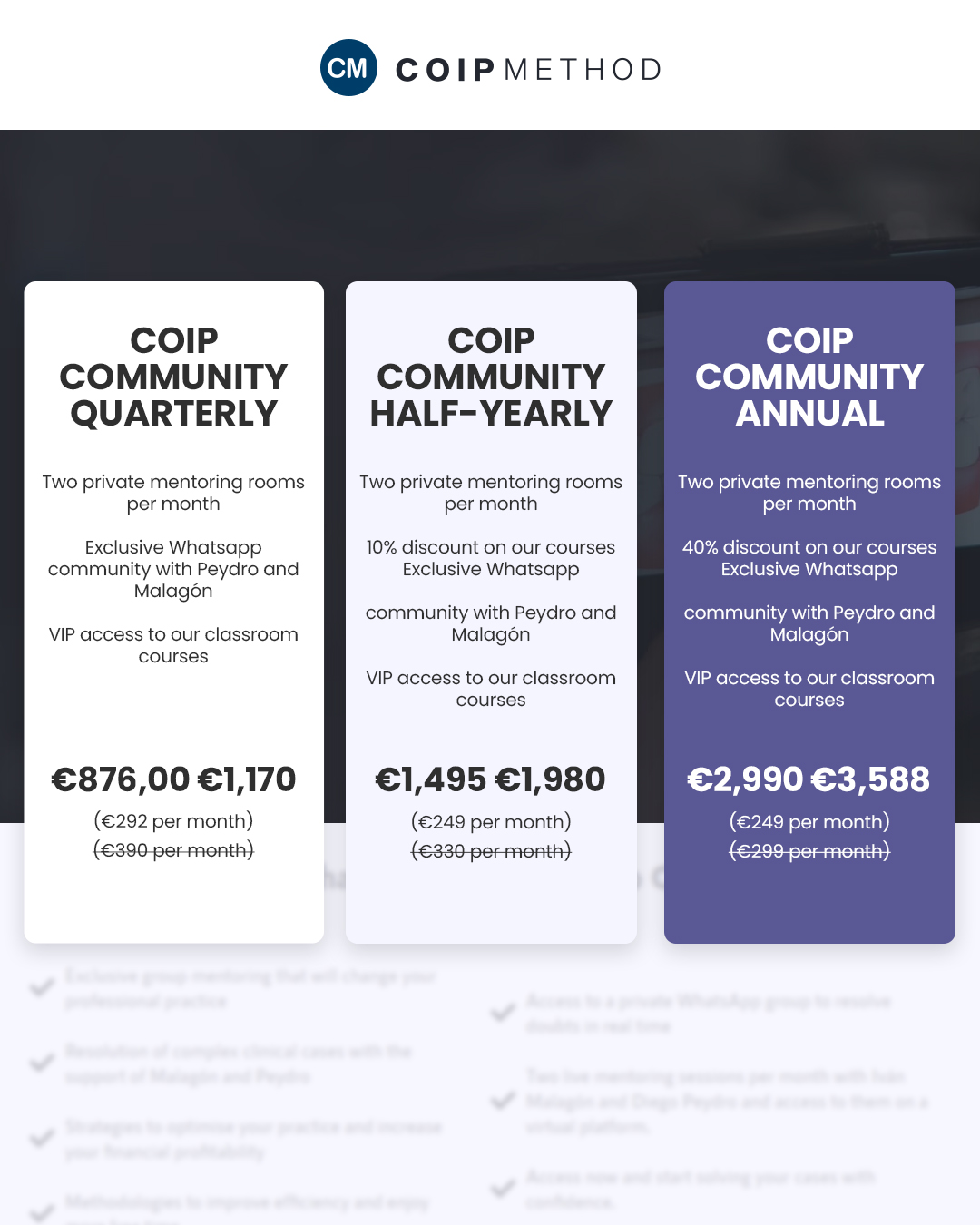 Master COIP Method