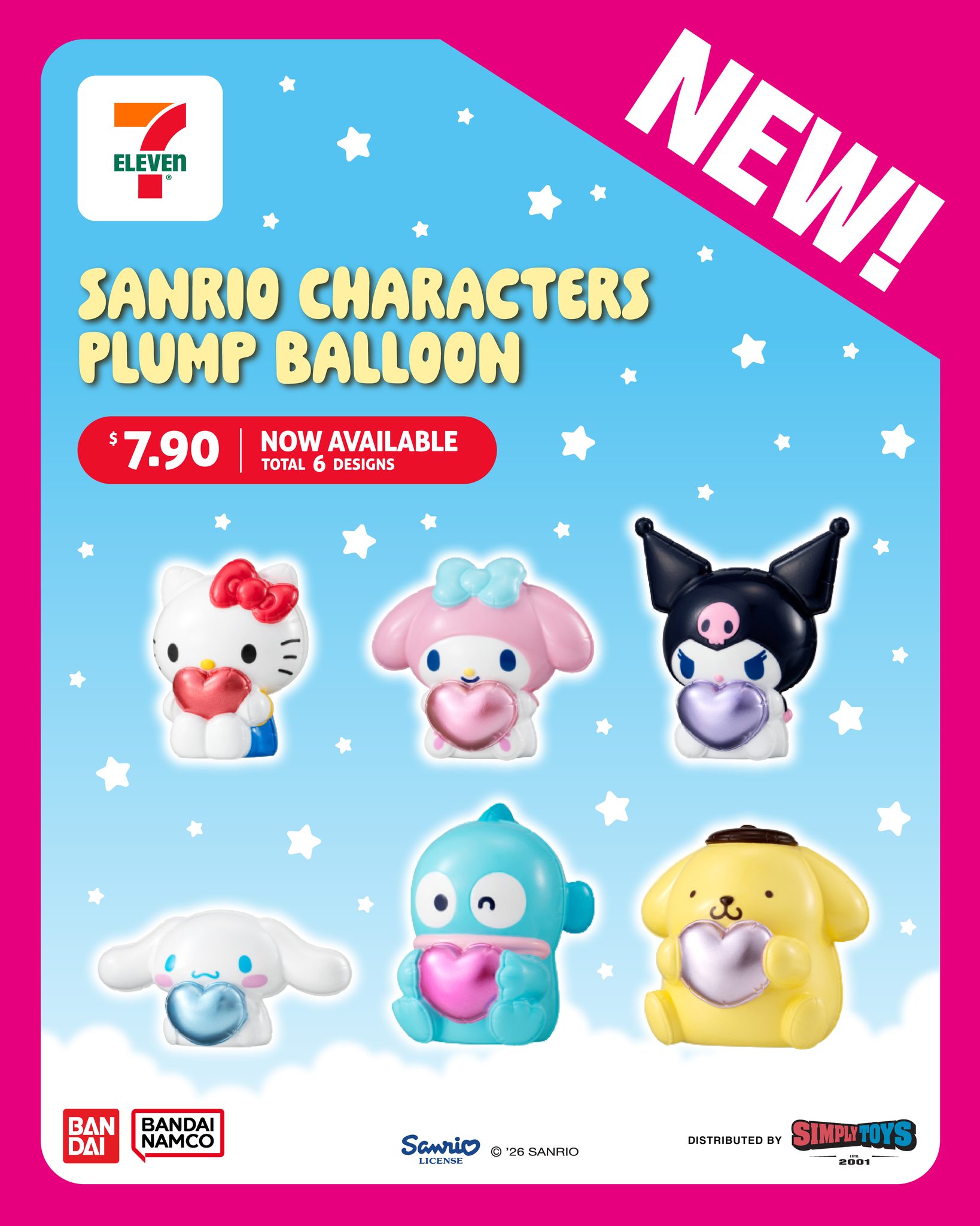 7-Eleven - Here they are! The Hello Kitty X Tokidoki collectible