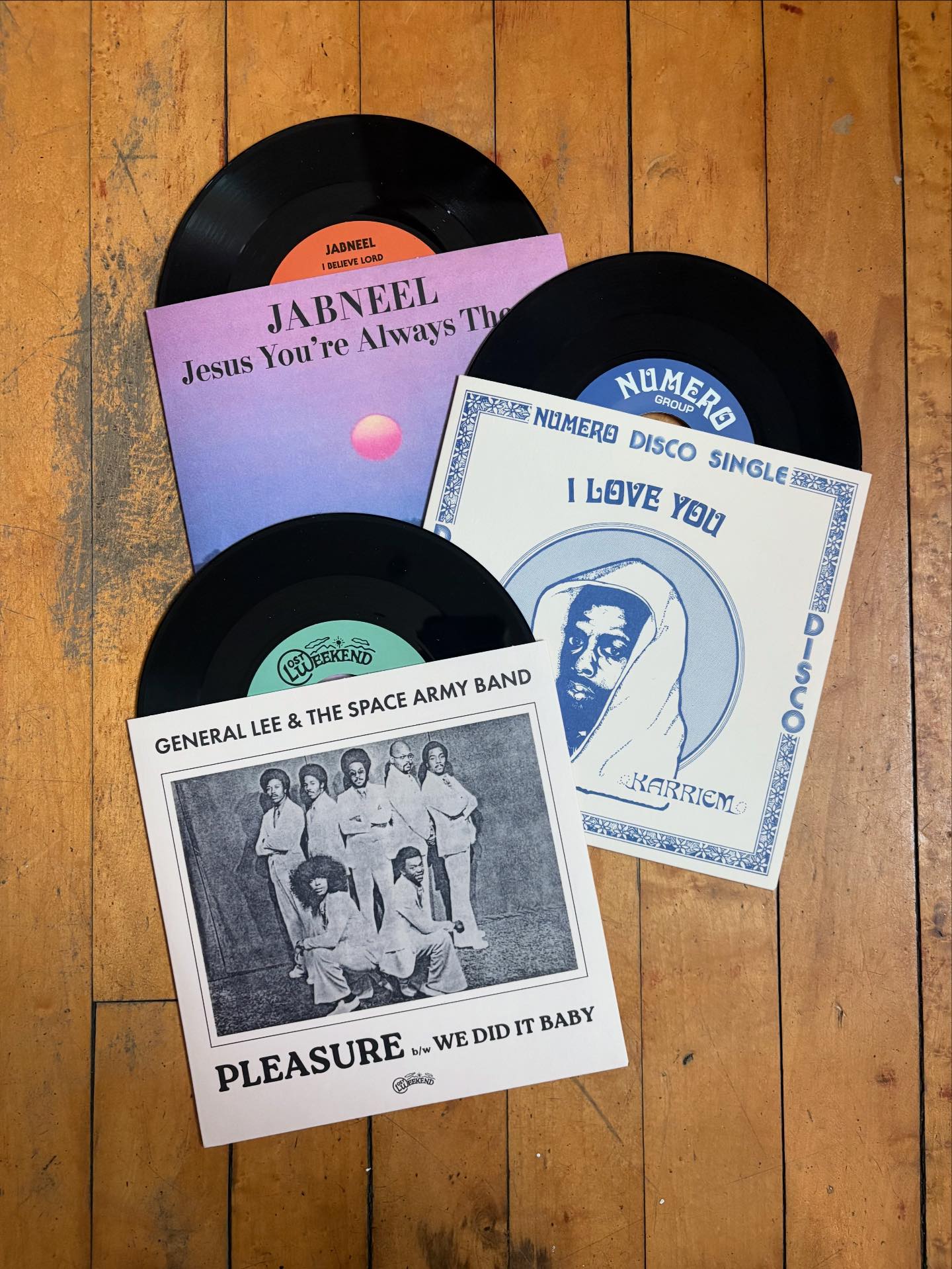We may not have been able to steal any Ethel Meserve 7”s for yall 