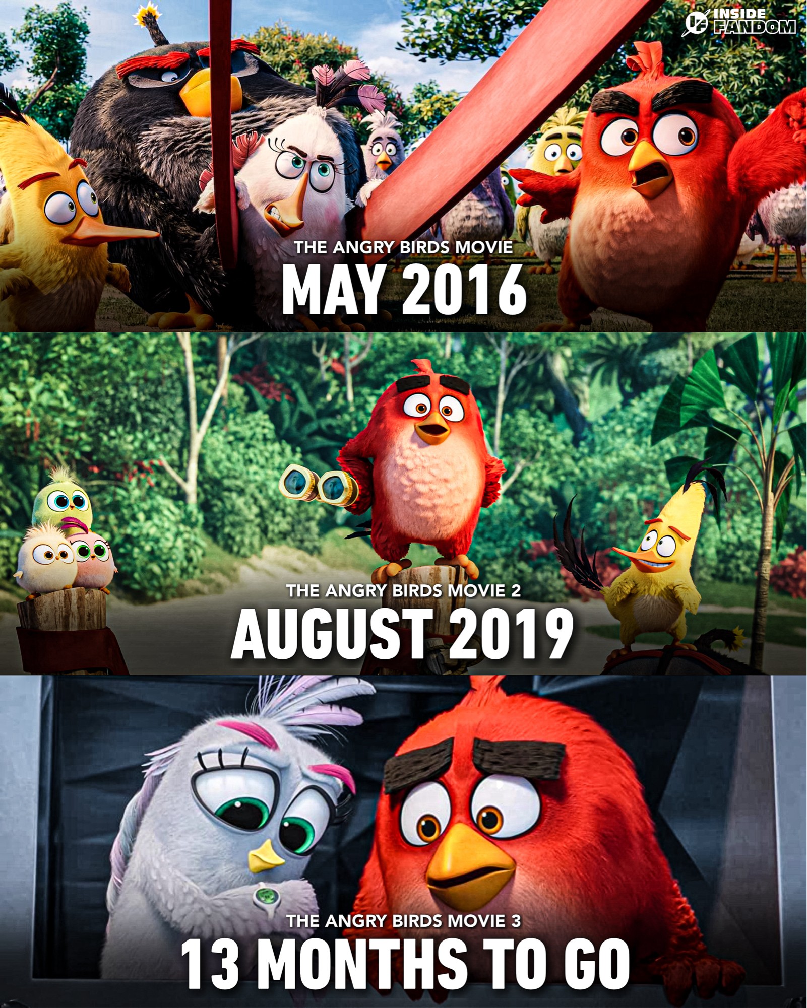 Inside Fandom - ‘THE ANGRY BIRDS MOVIE 3’ releases in... | Facebook