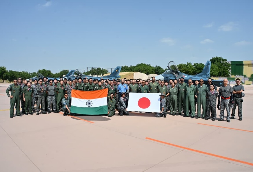 🇯🇵🛫🌏🛬🇮🇳 航空自衛隊のF-2戦闘機が参加する日印共同訓練