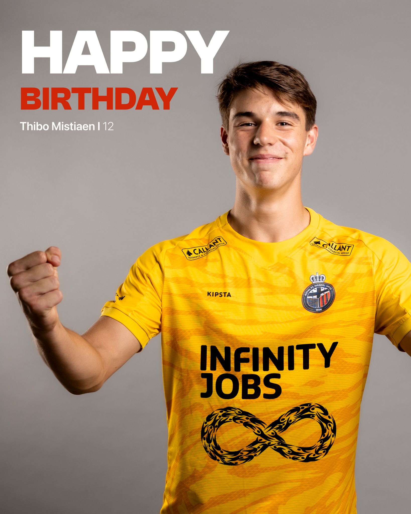 RFC - Gelukkige verjaardag, Thibo Mistiaen! Bedankt voor je inzet ...