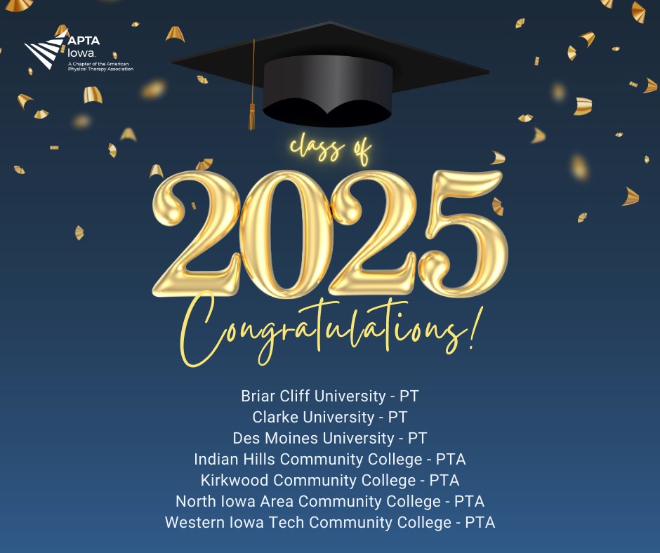 APTA - Congratulations, class of 2025! Here's to a bright future for ...