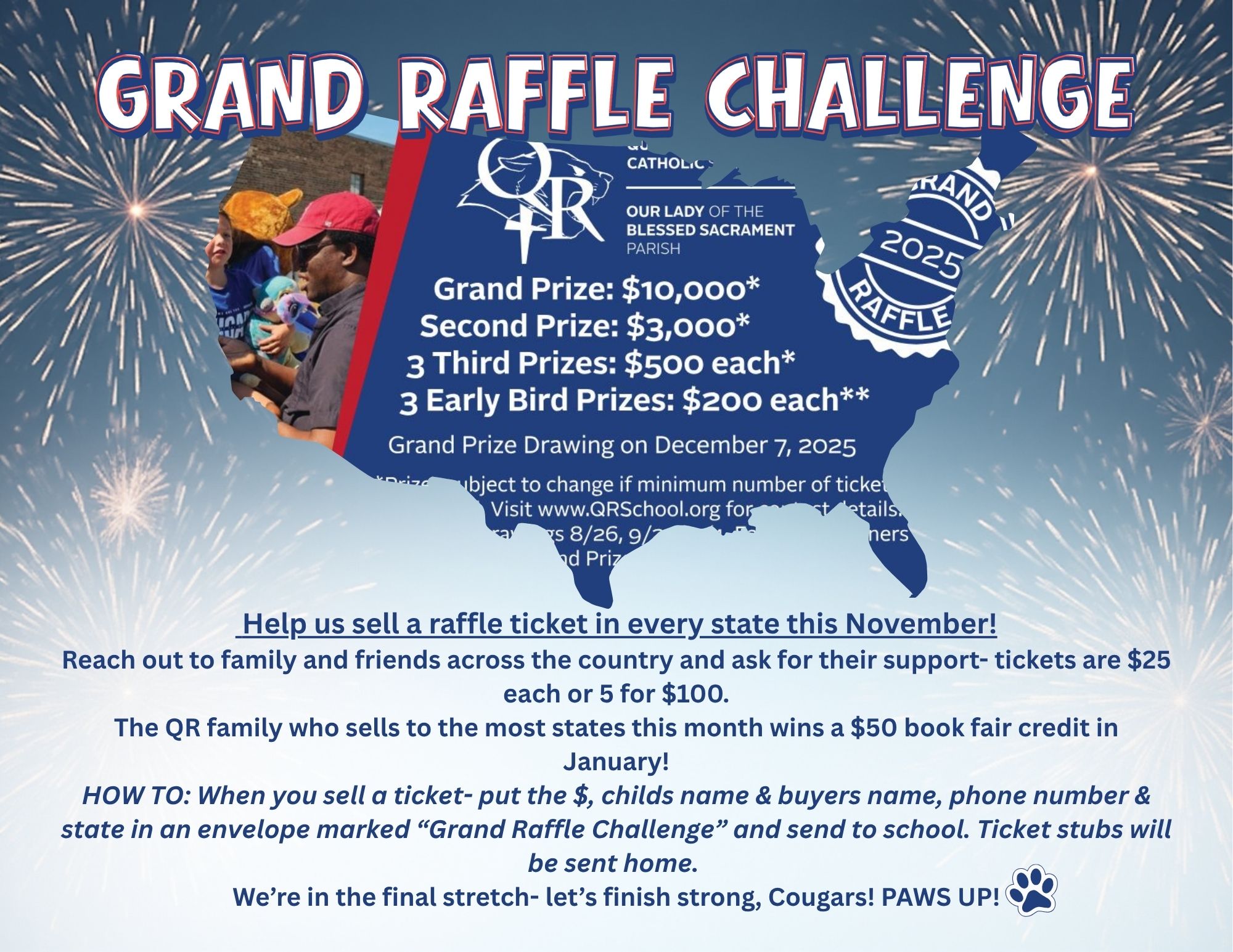 Queen - We’re taking our Grand Raffle nationwide! 🌎 Let’s see if we can ...