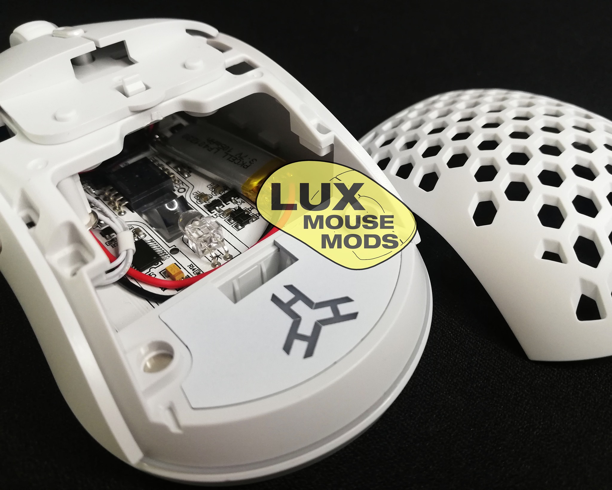 Lux Mouse Mods - Weight Reduction Mod & Switch Replacement...