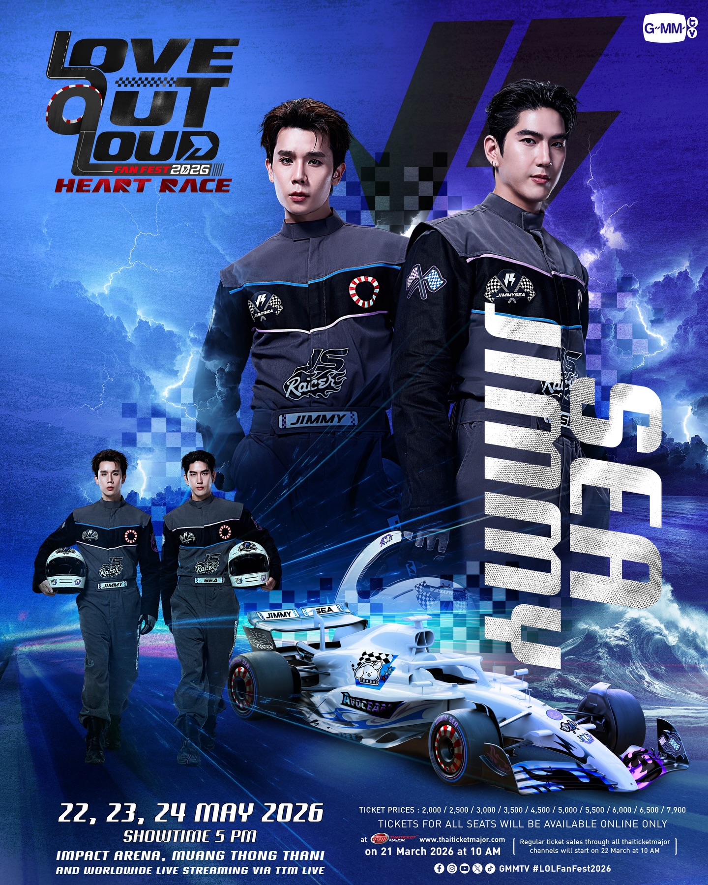 JIMMY - SEA RACING 🏎️💨 🗓️ 22-23-24 MAY 2026 📍 IMPACT ARENA